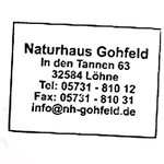 Stempel im Naturhaus in Löhne-Gohfeld (vergrößerte Bildansicht wird geöffnet)