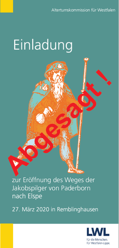 Einladung zur Pilgerwegseröffnung