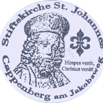 Stempel der Kirche St. Johannes Evangelist in Cappenberg (vergrößerte Bildansicht wird geöffnet)
