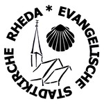 Stempel der Ev. Stadtkirche in Rheda (vergrößerte Bildansicht wird geöffnet)