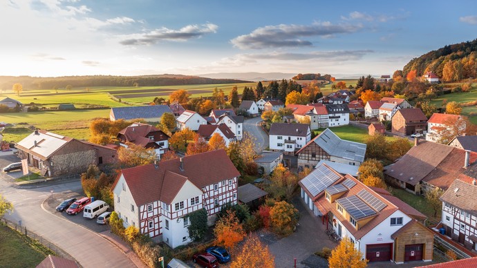 Symbolbild Dorf Symbolbild Dorf