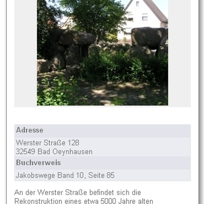 Screenshot aus der App (Altertumskommission). (vergrößerte Bildansicht wird geöffnet)