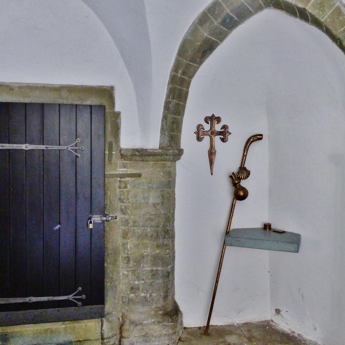 Stempelstelle in St. Patrokli zu Soest (Altertumskommission). (vergrößerte Bildansicht wird geöffnet)