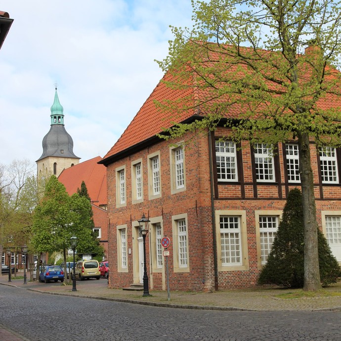 Amtmannei in Nottuln (Altertumskommission). (vergrößerte Bildansicht wird geöffnet)