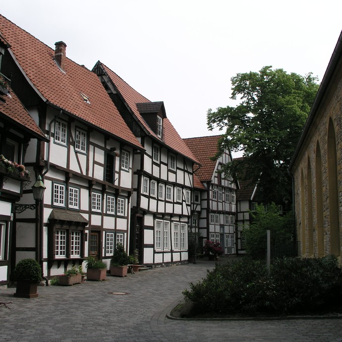 Stadtkern von Gütersloh (Altertumskommission). (vergrößerte Bildansicht wird geöffnet)