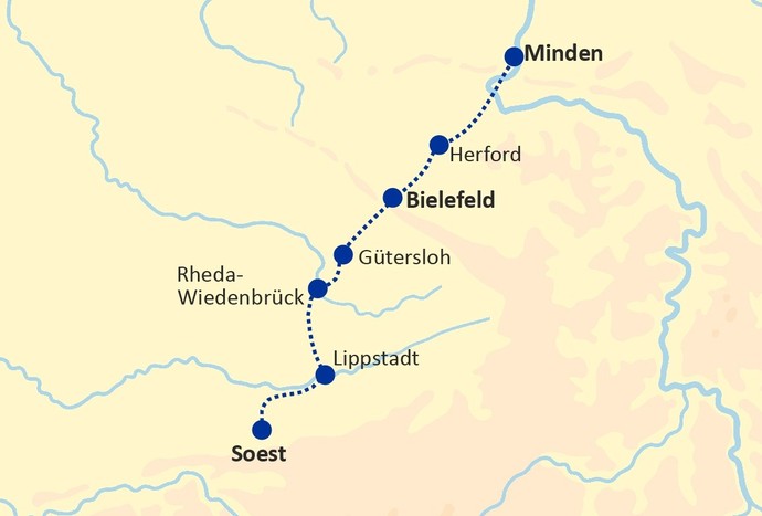 Kartenansicht von Weg 3 (Altertumskommission).