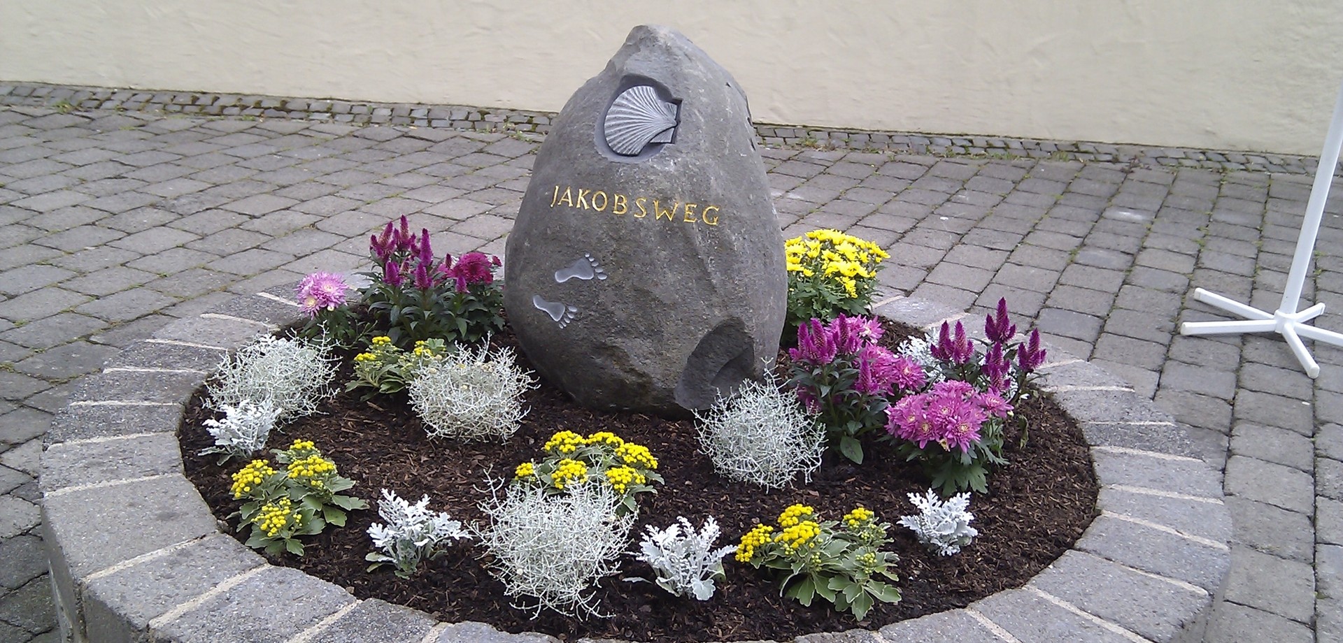 Pilgerstein am Jakobsweg in Breckerfeld (Altertumskommission).