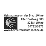Stempel des Heimatmuseums Löhne (vergrößerte Bildansicht wird geöffnet)