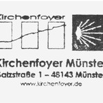 Stempel des Lirchenfoyers in Münster (vergrößerte Bildansicht wird geöffnet)