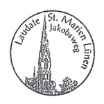 Stempel im Kirchenladen Laudate in Lünen (vergrößerte Bildansicht wird geöffnet)